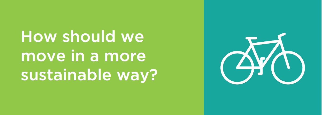 How should we move in a more sustainable way?