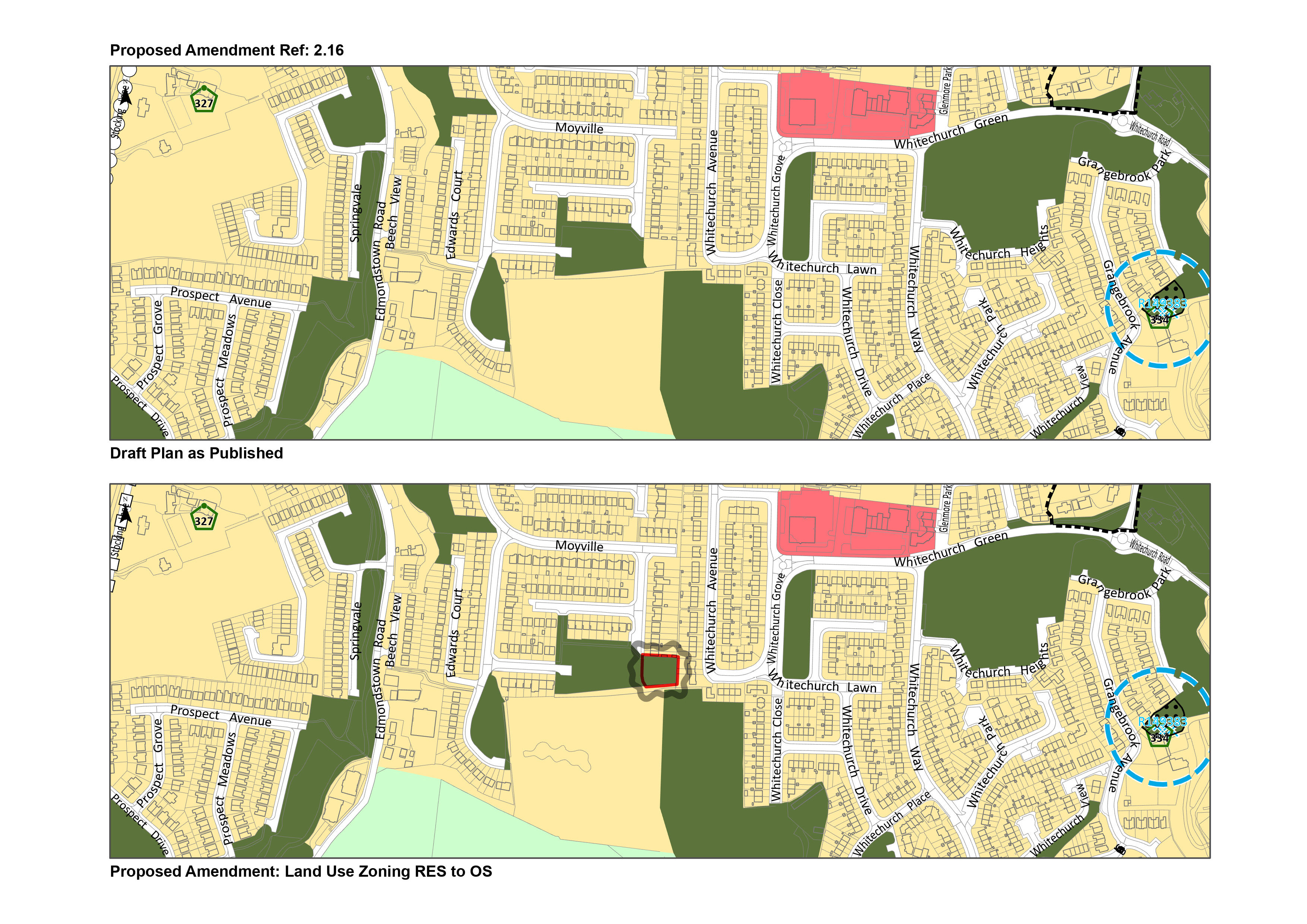 Proposed amendment 2.16 map