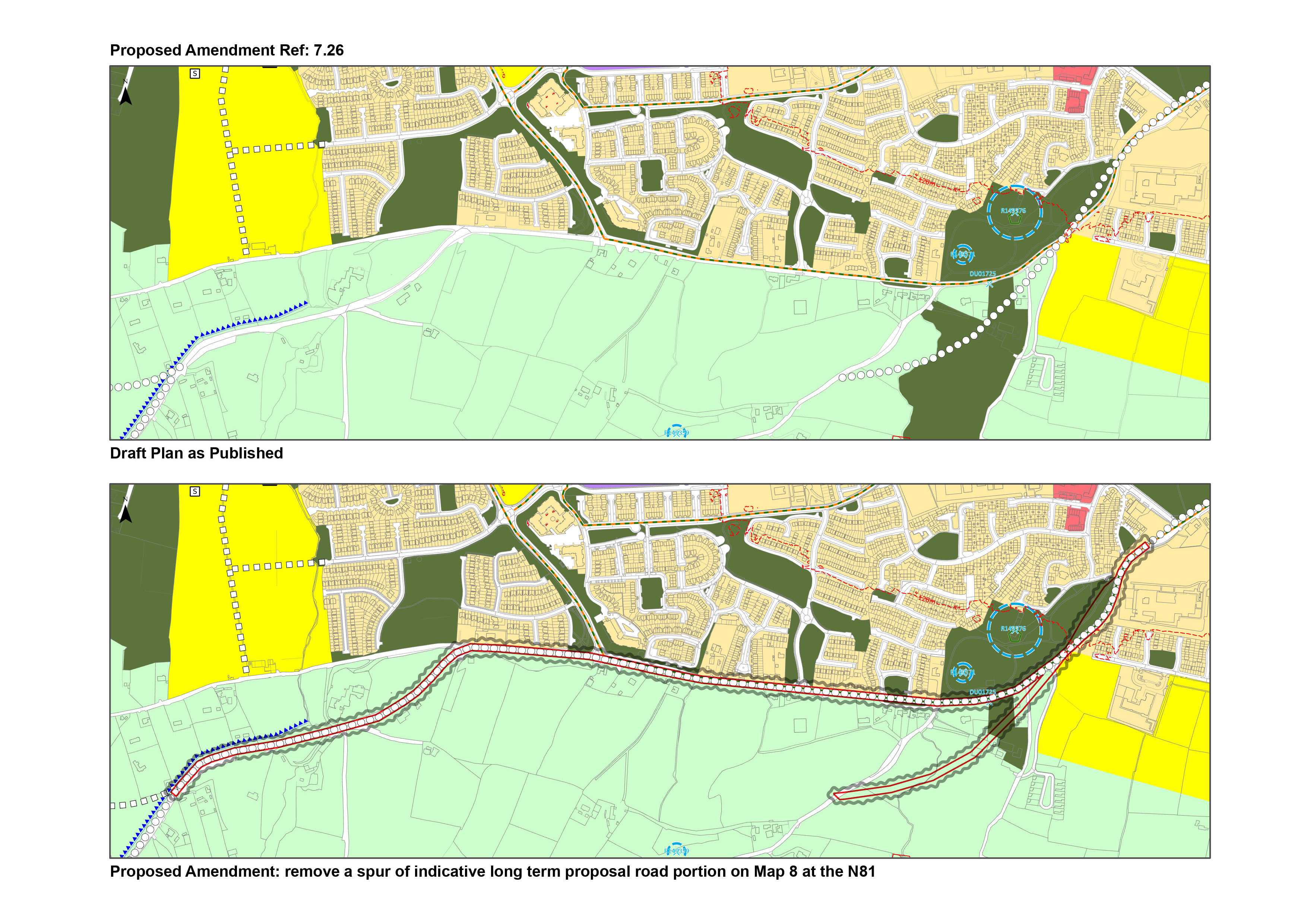Proposed amendment 7.26 map
