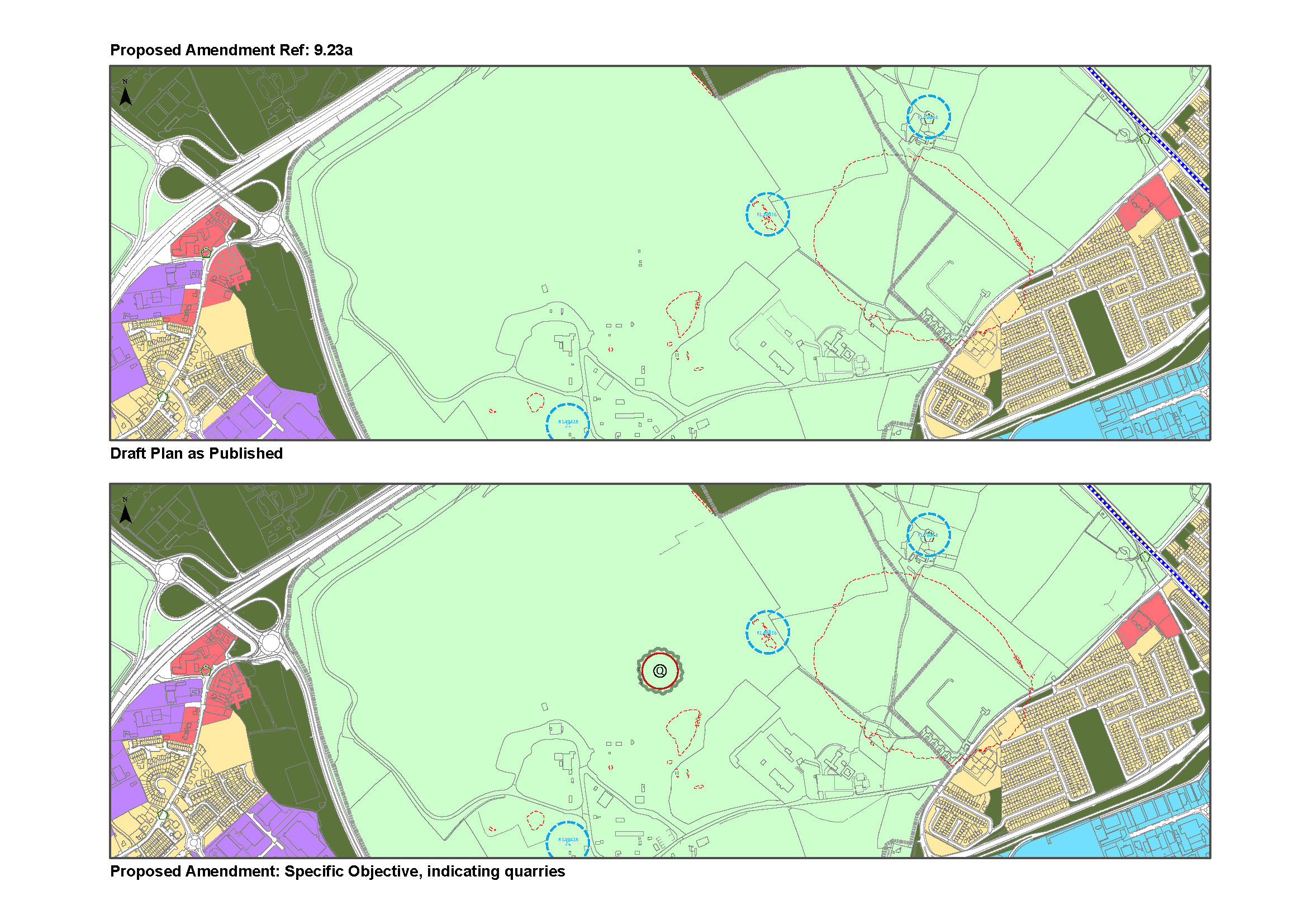 Proposed amendment 9.23a map