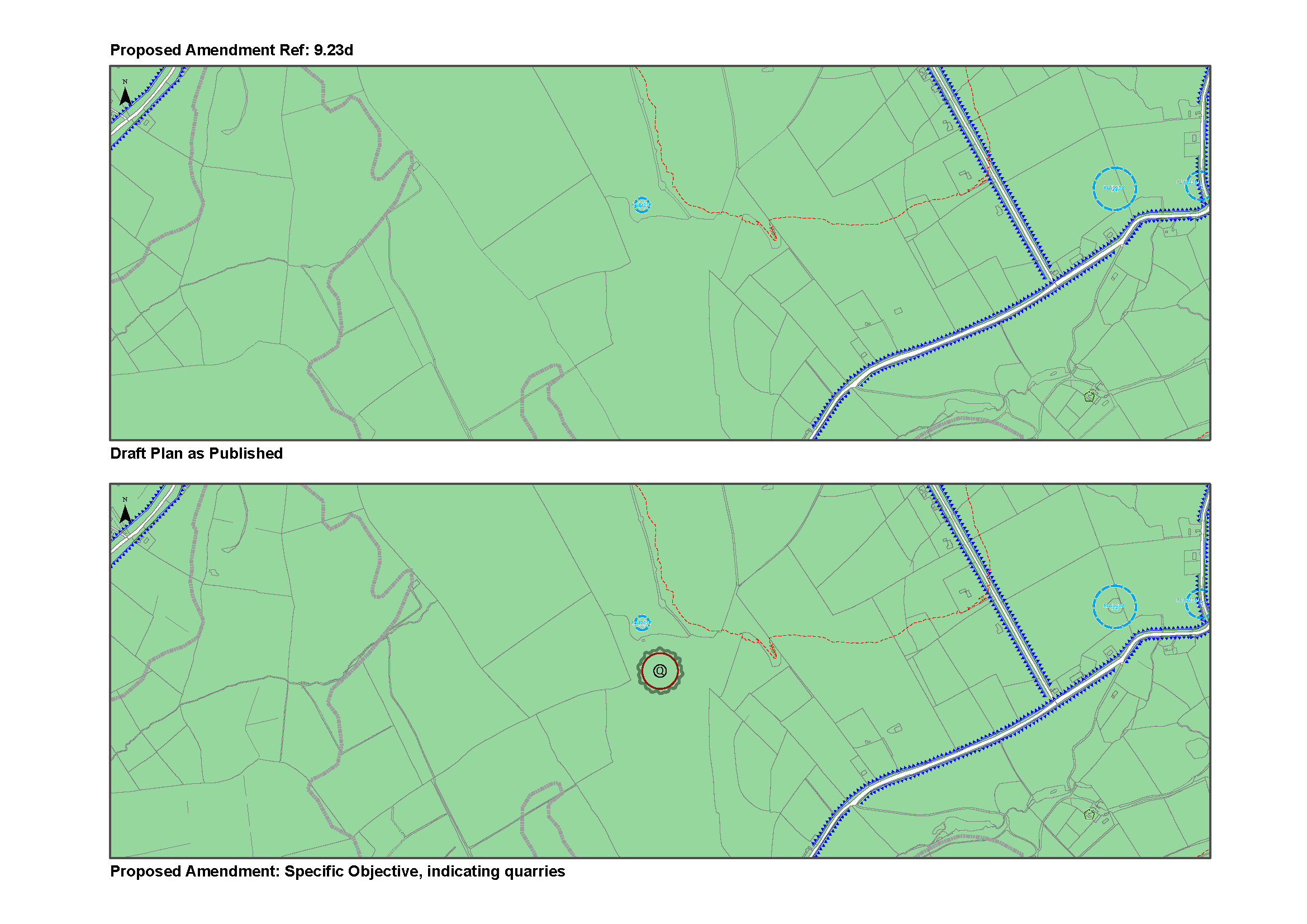 Proposed amendment 9.23d map