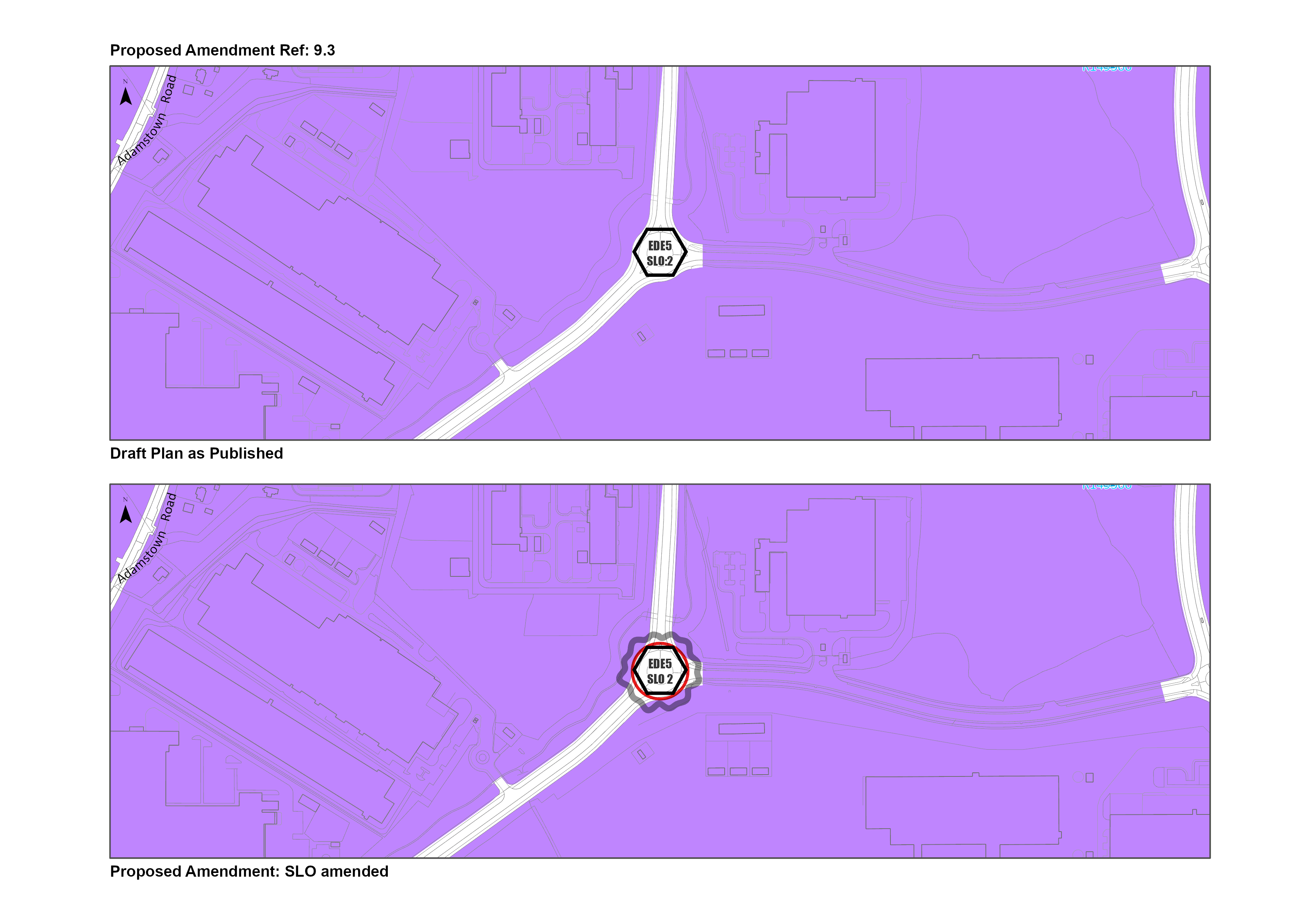 Proposed amendment 9.3 map
