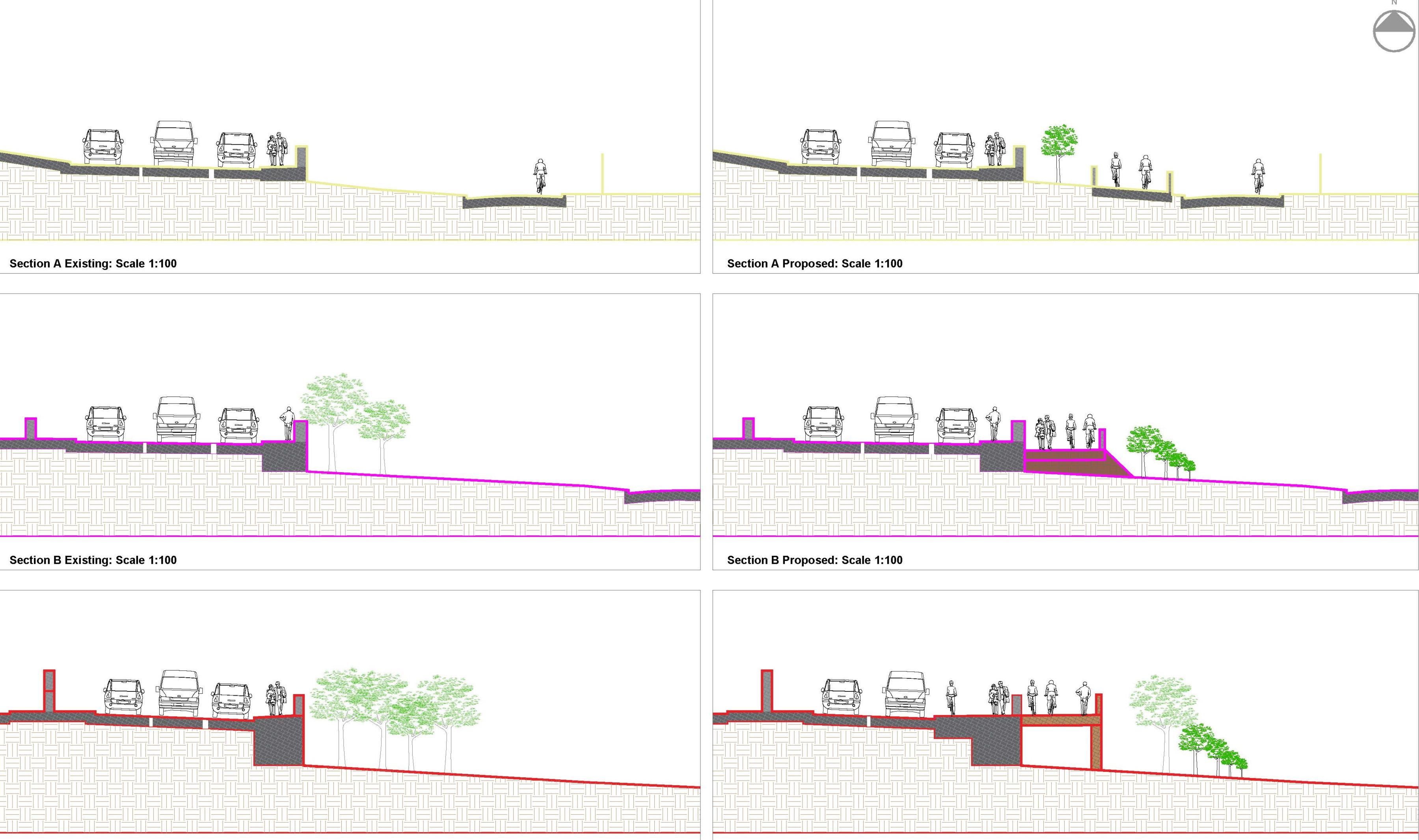 Section of Lucan Road and Lucan Boardwalk